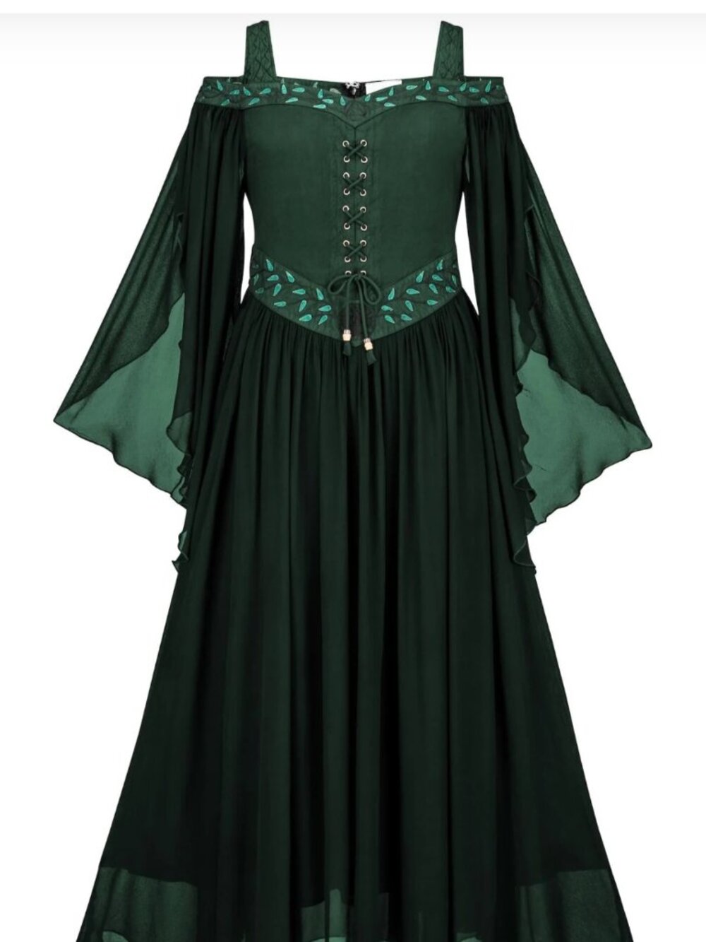 HolyClothing Acacia Maxi in Jade Green